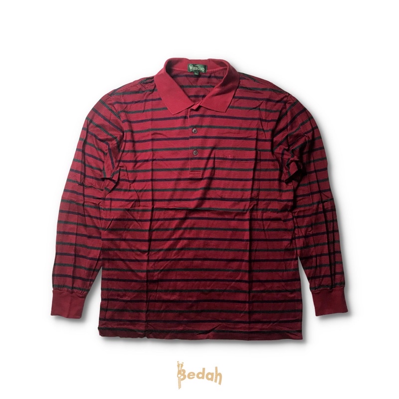 Jual VINTAGE RUGBY SHIRT BRAND (POLO LENGAN PANJANG RUGBY