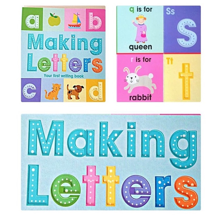 Jual BOARD BOOK MAKING LETTERS YOUR FIRST WRITING BOOK | Shopee Indonesia