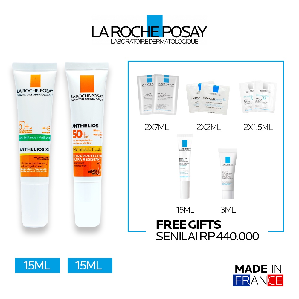 Jual La Roche Posay Anthelios Mini Double Pack Free Gifts Senilai Rp ...