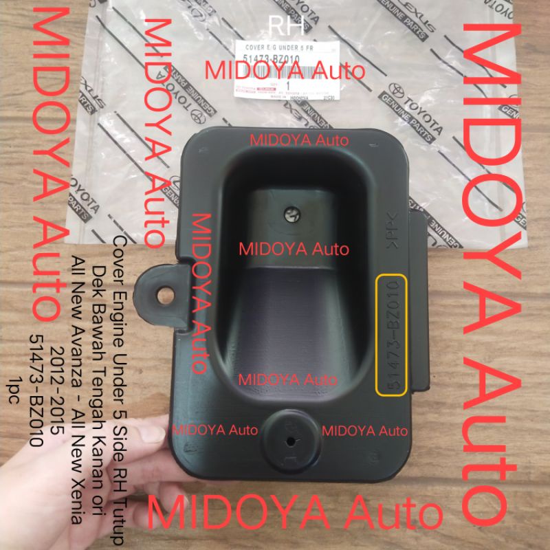 Jual Cover Engine Tutup Dek Bawah Tengah Kanan All New Avanza Xenia ...