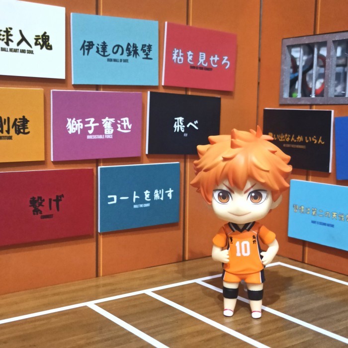 Jual Miniatur Diorama 1/12 Board Poster - Haikyuu Team Banner Flag ...