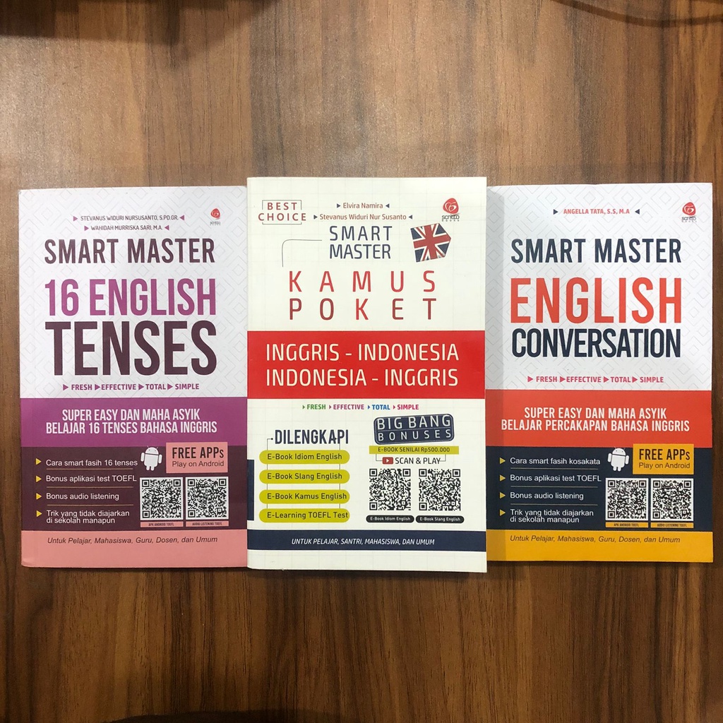 Jual Scritto Books - Paket 3 Buku Simple Master English Grammar ...