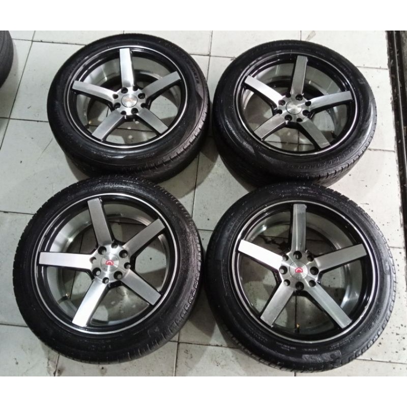 Jual Velg Variasi Pelek Mobil Racing Vossen Ring 16 Baut 4x100/114,3