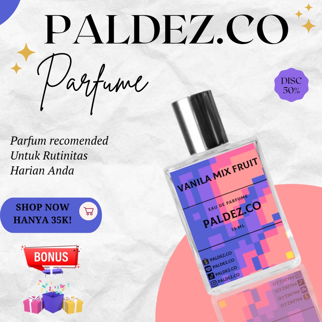 Jual Parfum Extra Fragrance Aroma Vanilla Mix Fruit Melawan Bau Tak ...