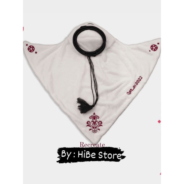 Jual Laeeb Qatar Hat Premium Like Ori | Laeeb Topi Maskot FIFA World ...