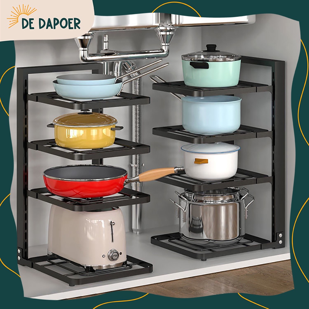 Jual Rak Dapur Cocok Untuk Panci Masak Prasmanan Tersedia 2 3 4 Susun