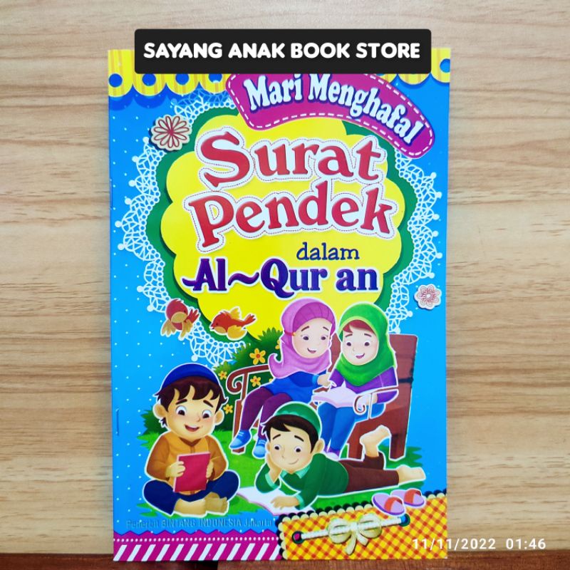 Jual Buku Anak Mari Menghafal Surat Pendek Dalam Al Quran Full Color