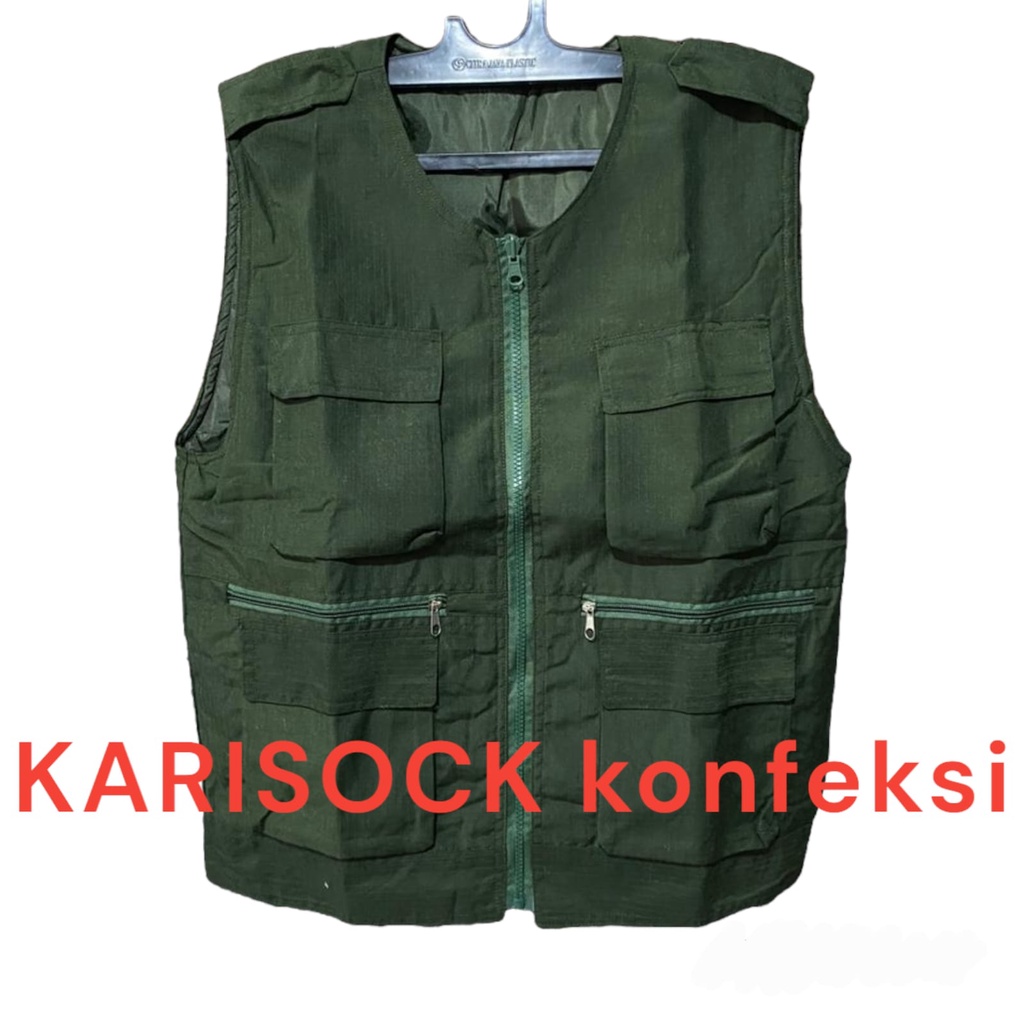 Jual Rompi tactical lapangan outdoor king / Rompi pria dan wanita ...