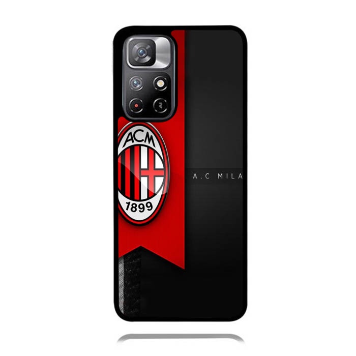 Jual Case Casing Xiaomi Redmi Note 7 8 9 10 11 Pro Ac Milan Football ...