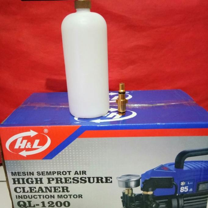 Jual paket jet cleaner QL-1200+ foamlance | Shopee Indonesia
