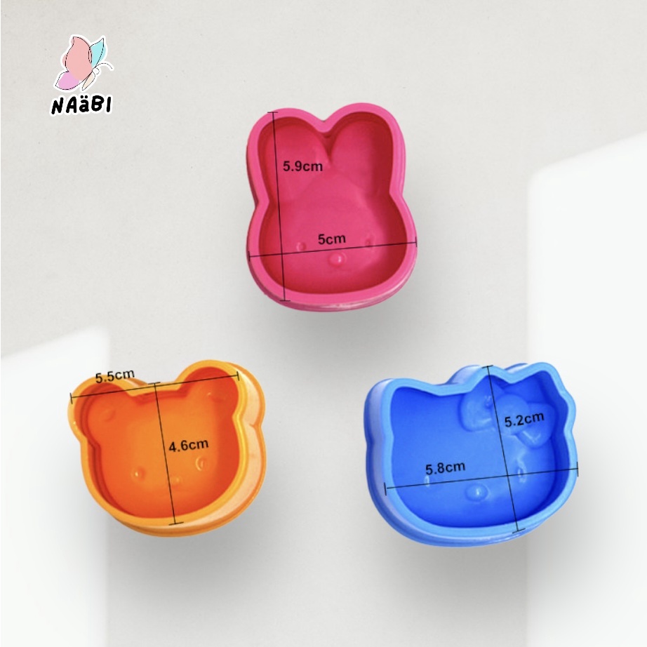 Jual Rice Mold Hello Kitty Set 3pc / Cetakan Nasi Bento set 3pc ( Hello ...