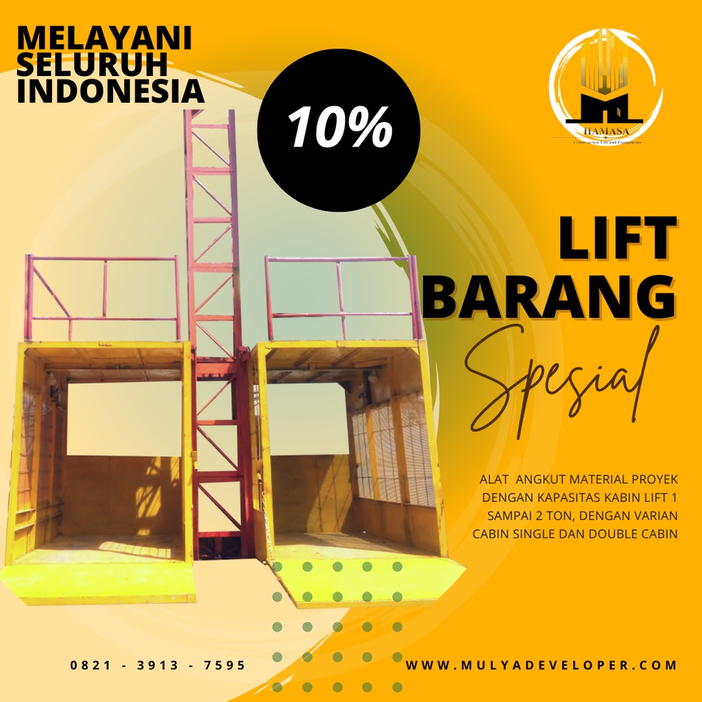 Jual Sewa Lift Barang, Bar Cuter, Bar Bender, Mini Crane, Dan Hoist ...