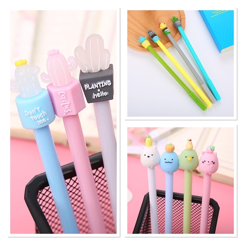 Jual PULPEN KARAKTER - PULPEN GEL LUCU - PULPEN SQUISHY - PULPEN RAKET ...