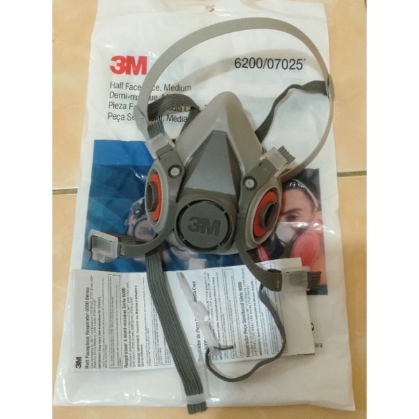 Jual Masker 3M Respirator 6200 + Filter P100 7093 | Shopee Indonesia
