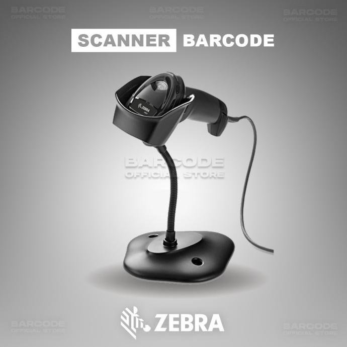 Jual Zebra DS2208 Handheld Barcode Scanner 2D DS22 Series USB Shopee