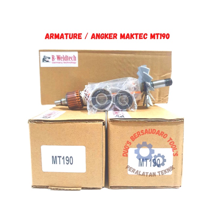 Jual [COD] Armature Gerinda Maktec Mt190 Angker Gurinda Maktec Mt190 ...