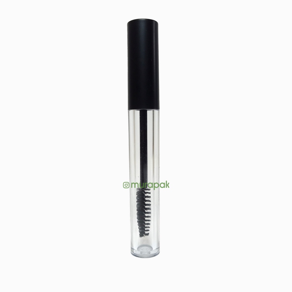 Jual [MINIM 20PCS] BOTOL MASKARA AKRILIK 4ML BENING KUAS MASKARA TUTUP ...