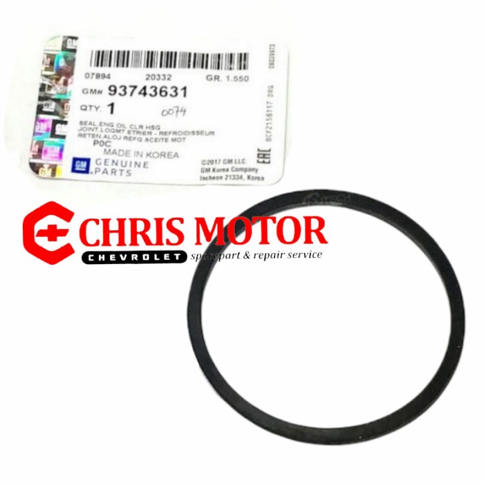 Jual SEAL OIL COLLER CAPTIVA NFL DIESEL ORIGINAL GM 93743631 | Shopee ...