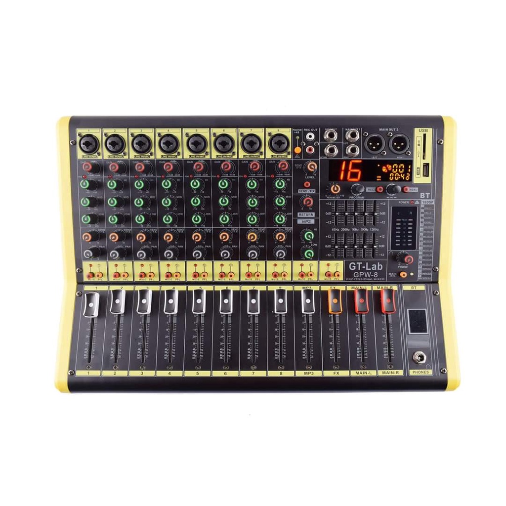 Jual Power Mixer GT Lab By RDW GPW 8 Original 8 Channel | Shopee Indonesia
