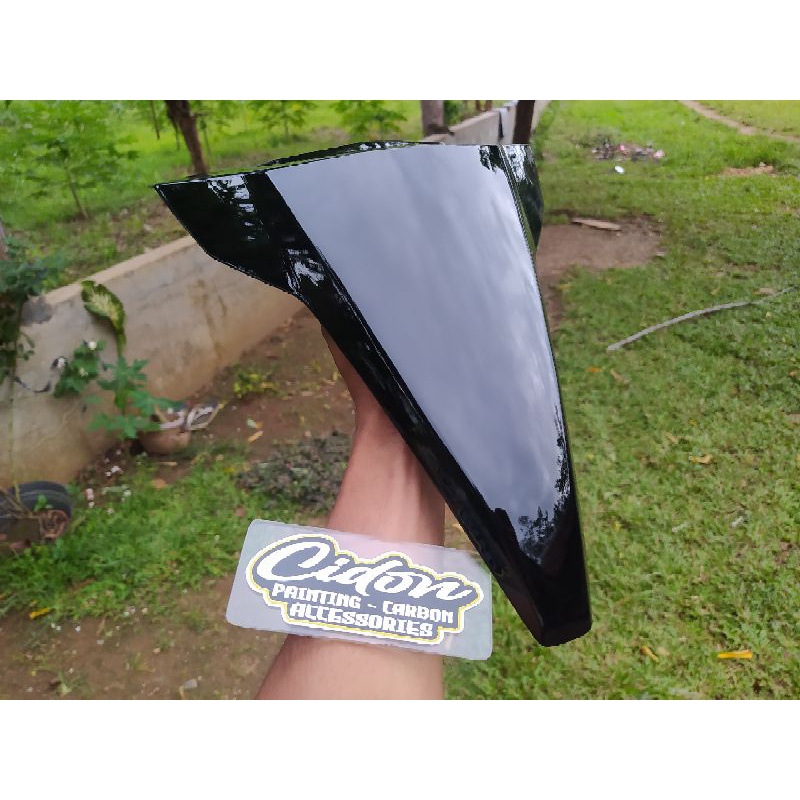 Jual dasi tameng dada buta hitam glossy all new vario LED 125 150 ...