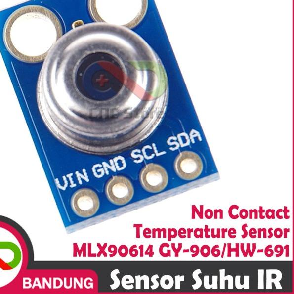 Jual SENSOR SUHU NON CONTACT MLX90614 CONTACTLESS TEMPERATURE MODULE ...