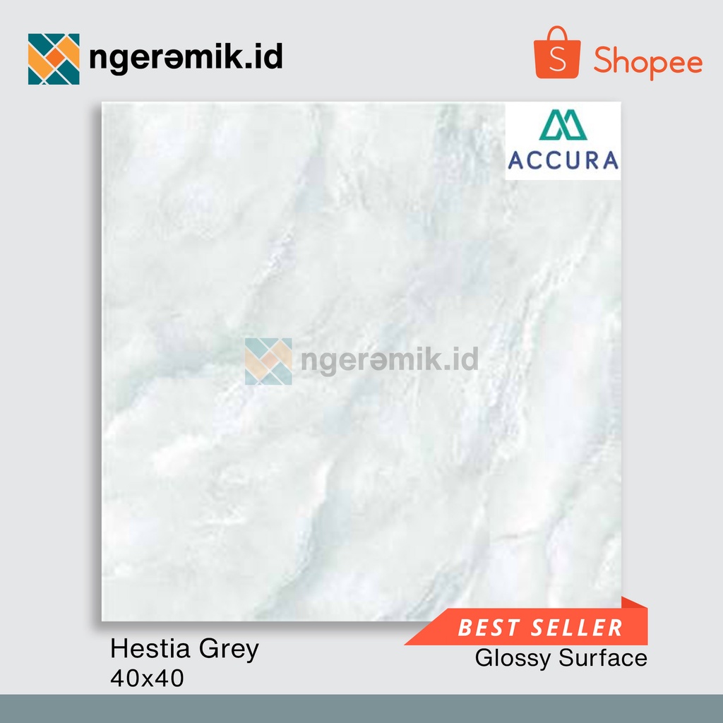 Jual Keramik Lantai 40x40 Mulia Accura Hestia Grey 40x40 Kw1 Keramik Lantai Murah Keramik 0059