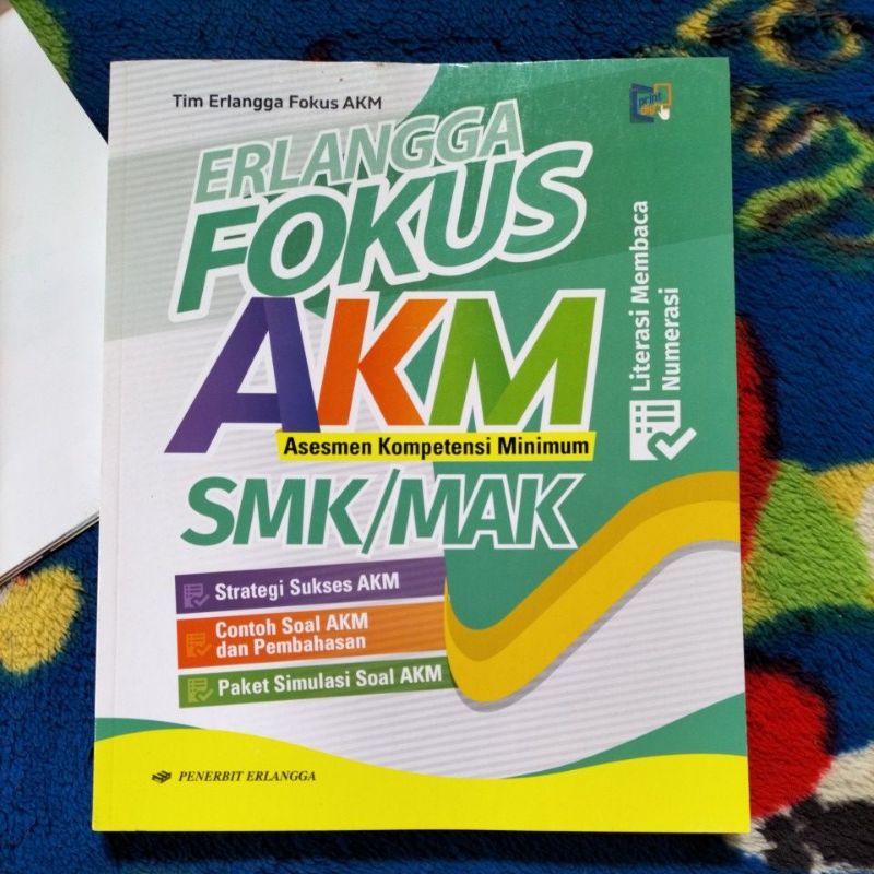 Jual ORIGINAL BUKU AKM SMP/MTS & PAKET B AKM SD/MI PAKET A ERLANGGA ...