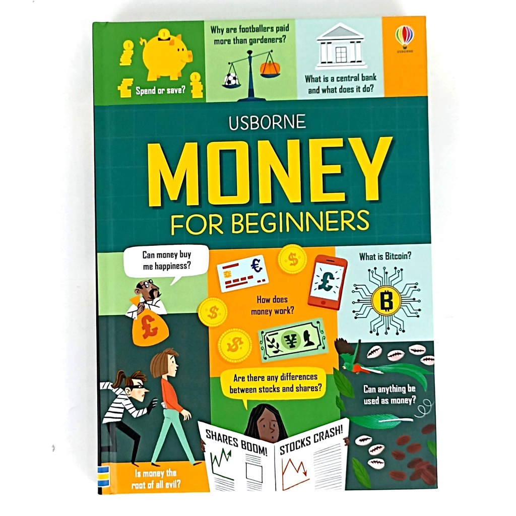 Jual ORIGINAL Usborne Money For Beginners - Leon Books | Shopee
