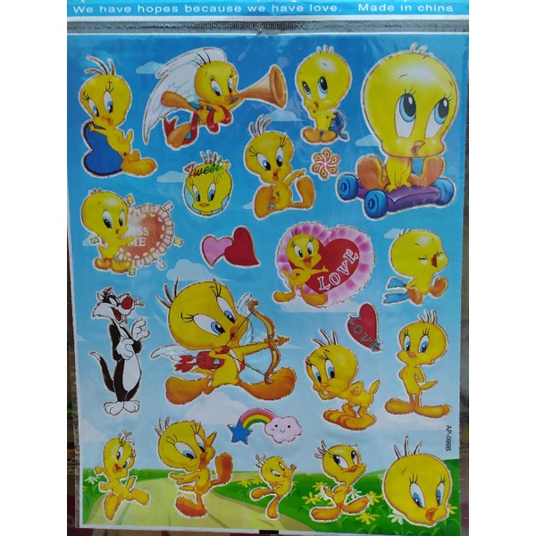 Jual Stiker Tempel Tweety | Shopee Indonesia