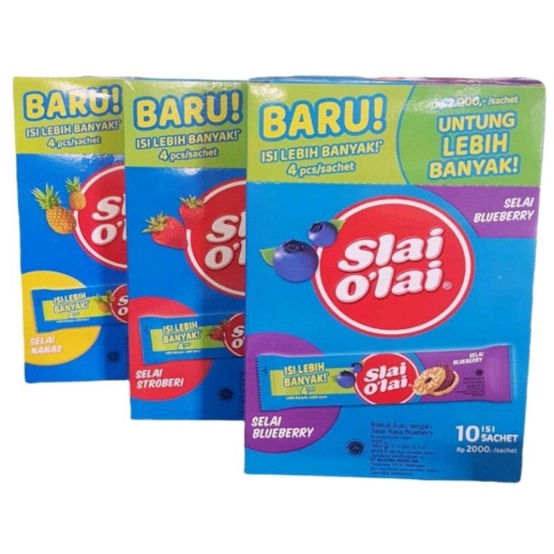 Jual Slai Olai Biskuit 10 X 32gr Shopee Indonesia 0439