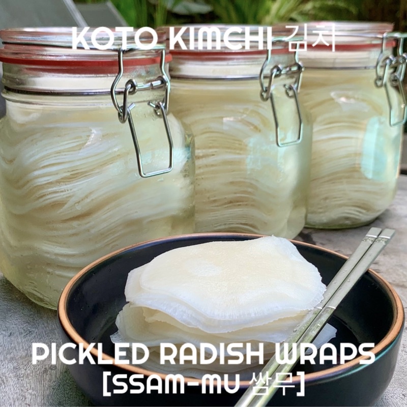 Jual SSAM-MU. KOREAN PICKLED RADISH WRAPS. ACAR LOBAK | Shopee Indonesia