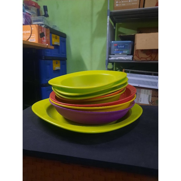 Jual Tupperware Piring mangkok | Shopee Indonesia