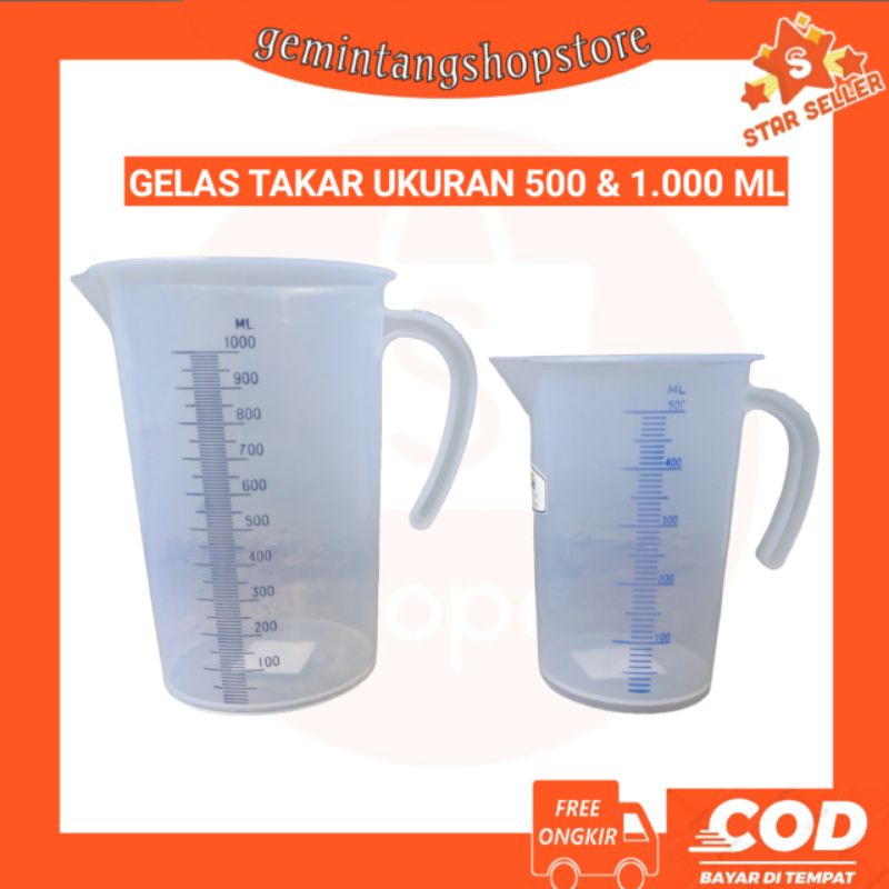 Jual Gelas Takar Ukur Dan Ml Shopee Indonesia