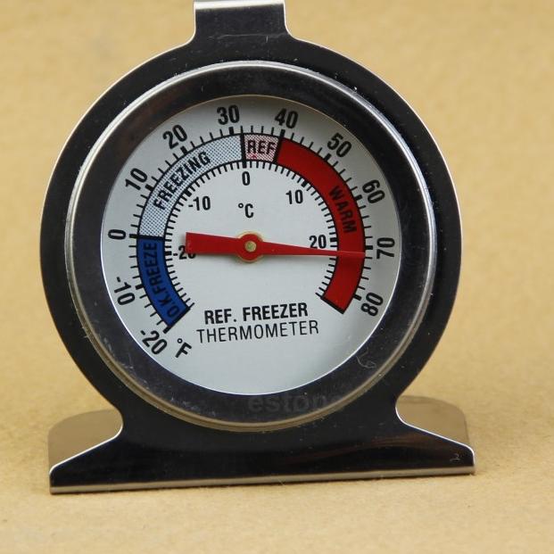 Jual Temperature Refrigerator Freezer Dial Type Thermometer Stainless ...