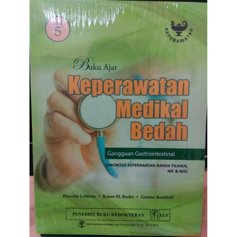 Jual BUKU AJAR KEPERAWATAN MEDIKAL BEDAH GANGGUAN GASTROINTESTINAL ...