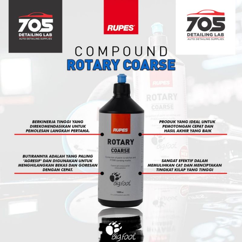 Jual Rupes Rotary Coarse COMPOUND