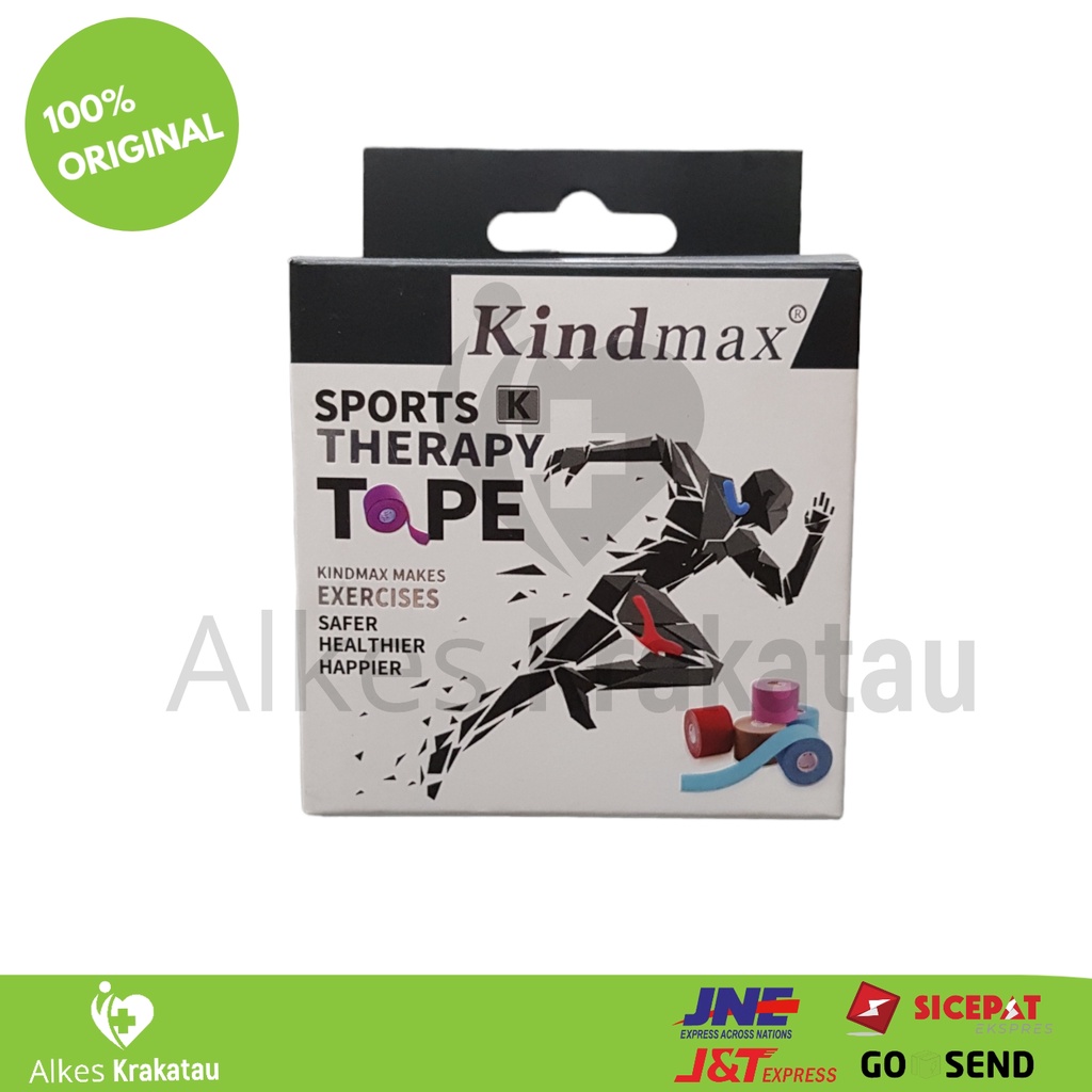 Jual Kindmax Therapy Tape 5x5cm / Kinesio / Kinesiologi / Corip Bandage