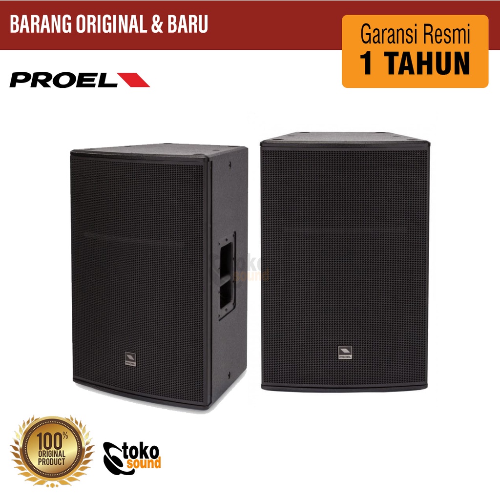 Speaker proel clearance 15 inch