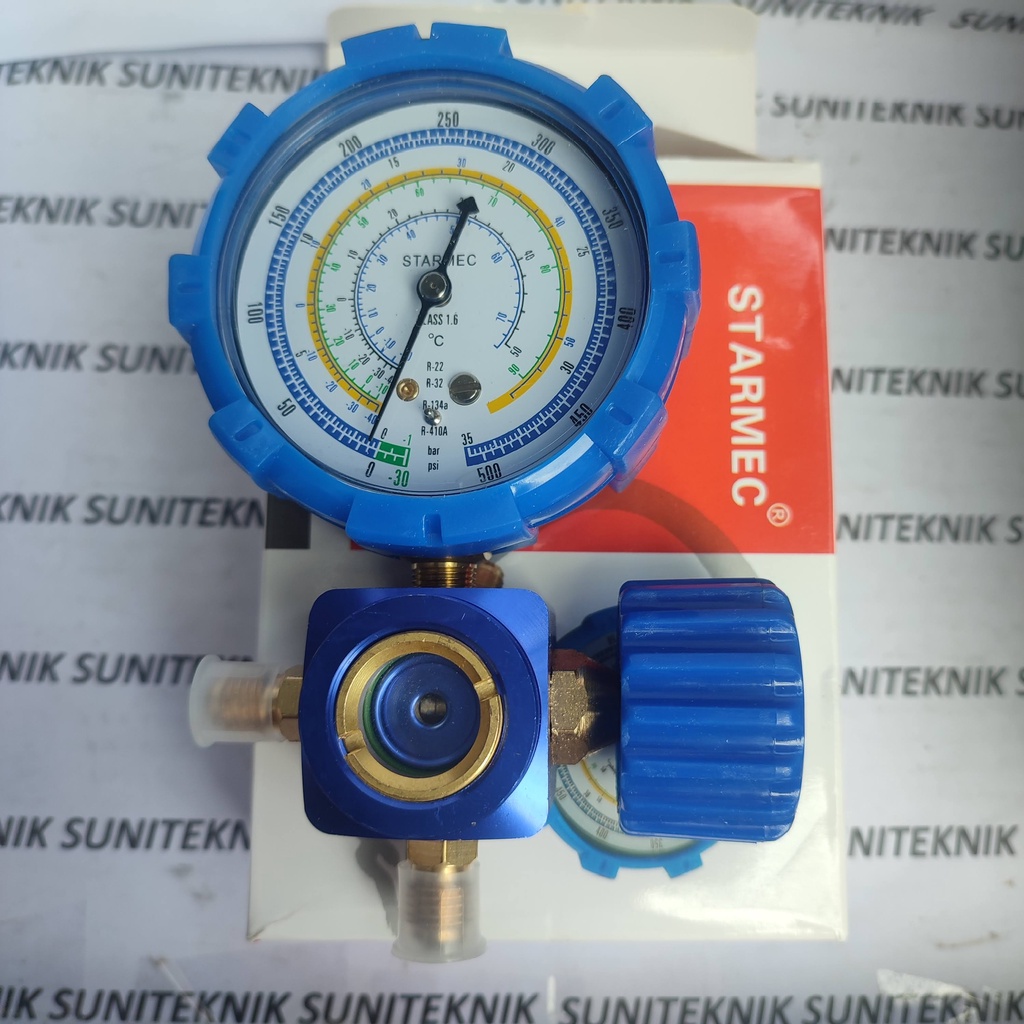 Jual MANIFOLD SINGLE MULTI R22 R32 R134 R410 | Shopee Indonesia