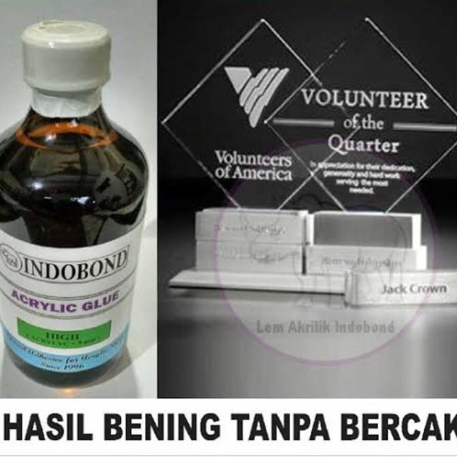 Jual lem akrilik indobond (techno glue) tipe 