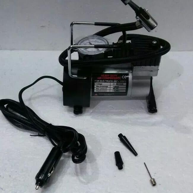 Jual Kompresor angin mini / pompa angin mobil / portable air compressor ...