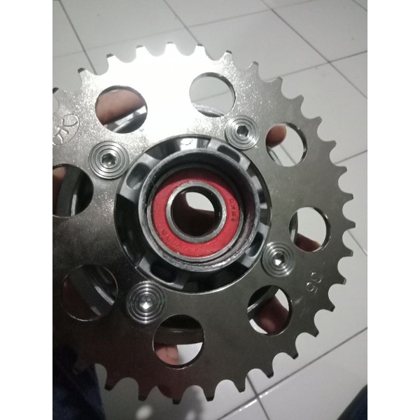Jual BAUT GEAR RX KING/JUPITER/F1ZR/VEGA L STAINLESS MODEL SLIM SPIRAL ...