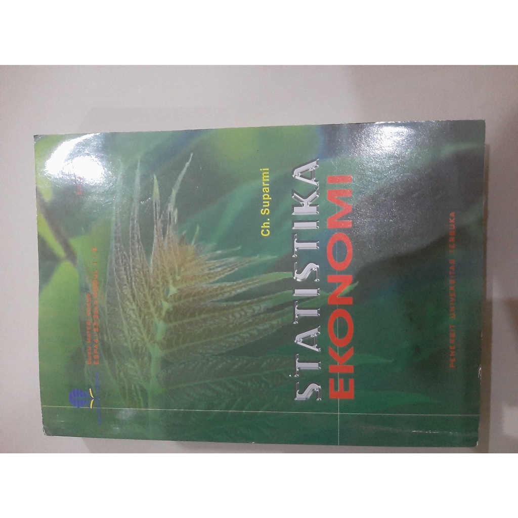 Jual MODUL UNIVERSITAS TERBUKA STATISTIKA EKONOMI ESPA4123 | Shopee ...