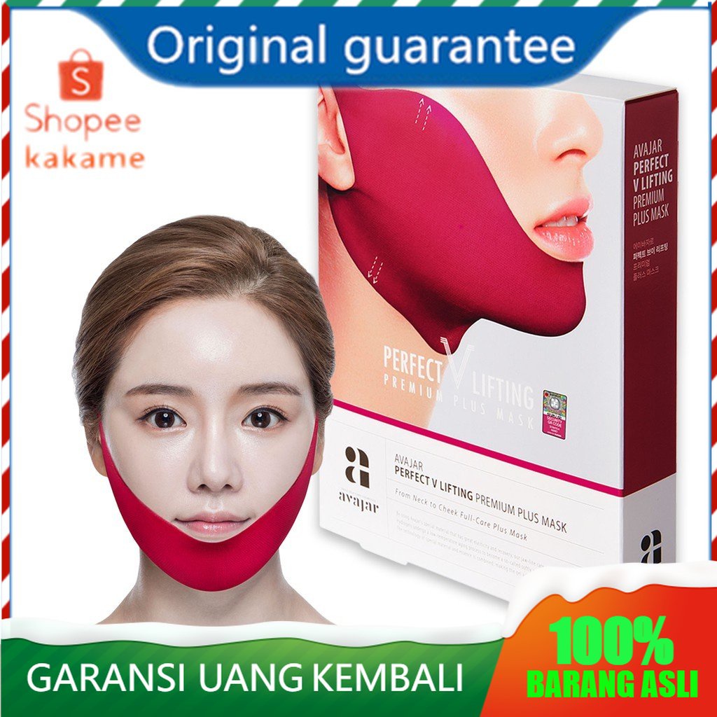 Jual Korea Avajar Perfect V Lifting Premium Plus Mask 5pcs/box | Shopee ...