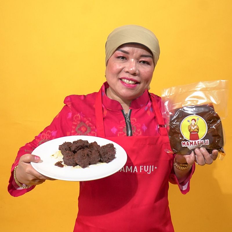 Jual Rendang Mama Fuji 700gr (Ukuran Besar) | Shopee Indonesia
