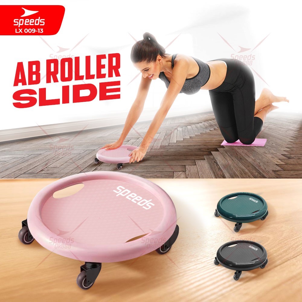 Jual Speeds Ab Wheel Abs Roller Slide Abdominal Roller Pull Rope Alat