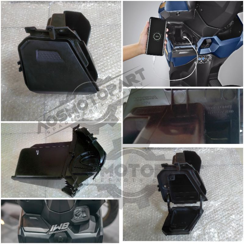 Jual rak laci charger kotak casan Vario 125 new 2022 2023 ORI HONDA ...