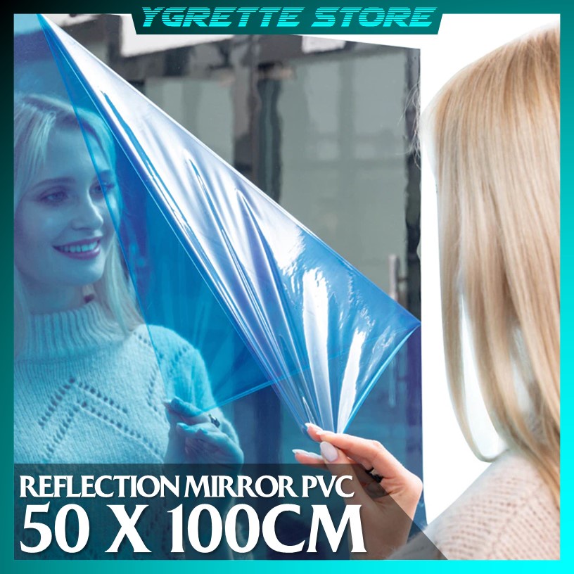 Jual YGRETTE - SOLEDI Sticker Dekorasi Dinding Reflection Mirror PVC ...