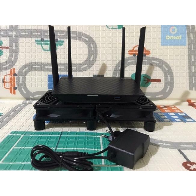 Jual Double Fan Cooling Wifi Router Tv Box Kipas Pendingin 2 Kipas 12v ...
