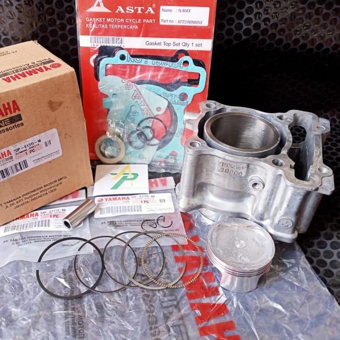 Jual Blok seher komplit isi piston kit 2DP Yamaha NMAX/N MAX/LEXI/AEROK ...